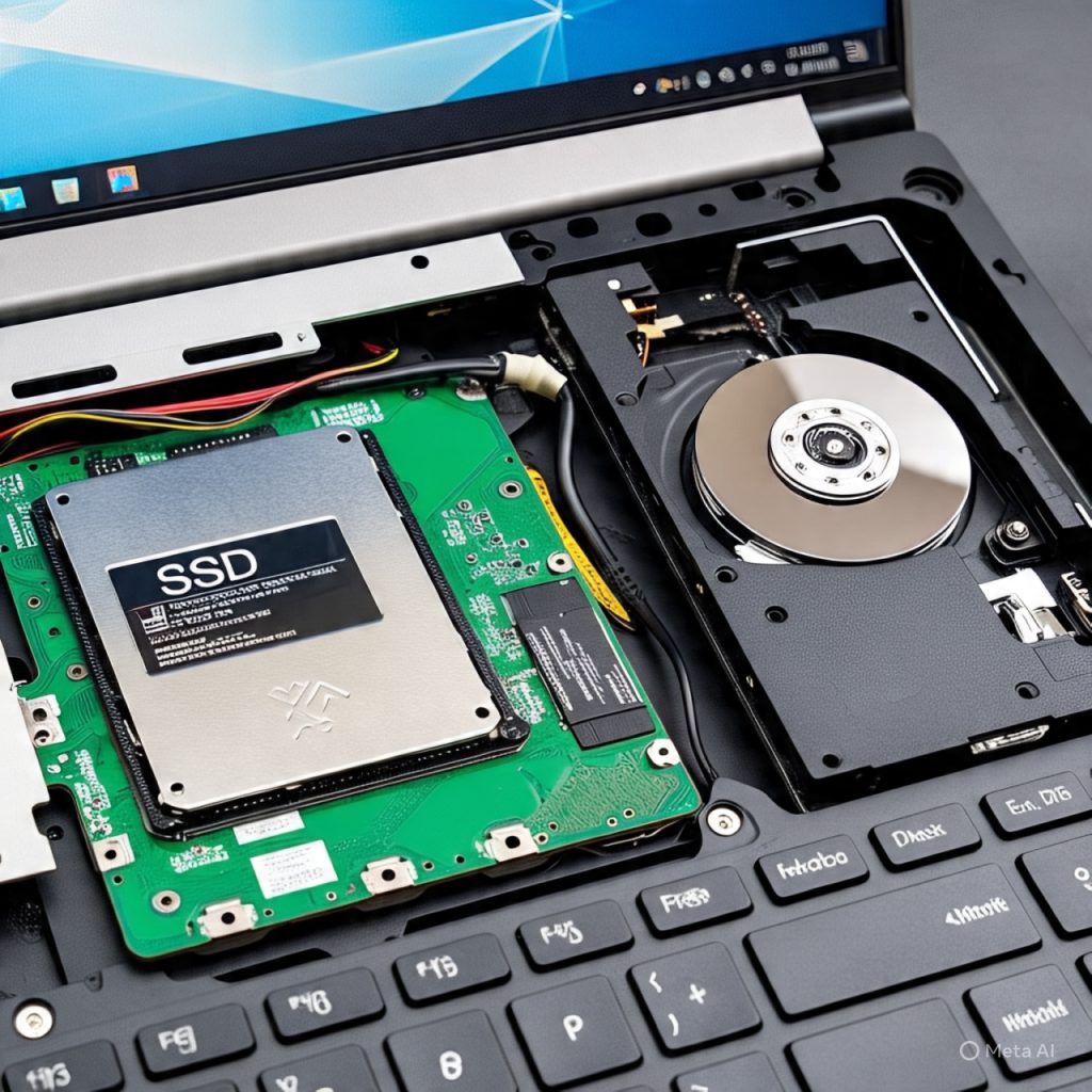Perbedaan SSD dan HDD pada Laptop