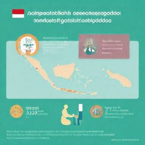 Grafik yang menunjukkan pertumbuhan pengguna dompet digital di Indonesia.