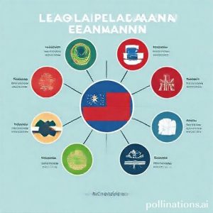 Grafik yang menunjukkan lapisan-lapisan keamanan, dengan nomor AS sebagai salah satu lapisan utama.