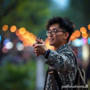 Ilustrasi fitur Stage Mode 2.0 pada Vivo X300 Series, menampilkan efek bokeh yang dramatis pada foto potret.