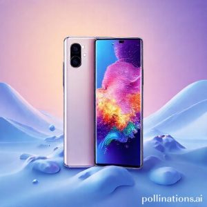 Ilustrasi render Samsung Galaxy S26 dengan desain futuristik dan warna yang mencolok.