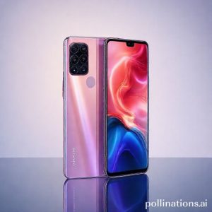Ilustrasi Vivo X300 Pro dengan desain translucent colors yang memukau dan modul kamera Zeiss yang menonjol.