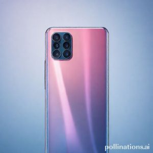 Ilustrasi Vivo X300 Pro dengan desain translucent color yang menawan, menampilkan modul kamera belakang yang menonjol dengan lensa Zeiss.