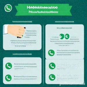 Infografis yang menjelaskan Digital Markets Act (DMA) dan dampaknya terhadap WhatsApp.