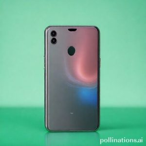 Sebuah smartphone Oppo sedang diuji ketahanannya dengan dijatuhkan dari ketinggian tertentu.