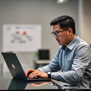 Seorang profesional sedang bekerja menggunakan Lenovo ThinkPad P16 Gen 3, fokus pada layar yang menampilkan desain 3D kompleks.