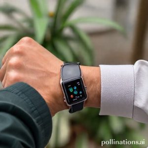 Seseorang sedang menggunakan fitur wrist flick pada Apple Watch SE 2025 untuk menjawab panggilan telepon.