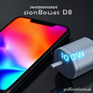 A vibrant image of the island of Bali, with lush green rice terraces and a distant temple, subtly integrated with a futuristic smartphone silhouette. The sky is bright with hints of a product launch event vibe.