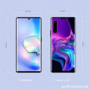 Ilustrasi perbandingan ukuran Samsung Galaxy Z Fold7 yang dilipat dan dibuka, disandingkan dengan Samsung Galaxy S25, menyoroti perbedaan ukuran layar dan desain.