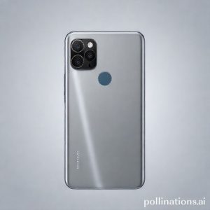 Ilustrasi render Poco F8 dengan fokus pada desain belakang dan modul kamera.