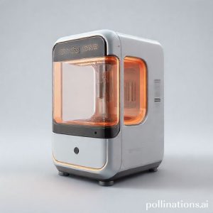 Render 3D dari Steam Machine generasi mendatang, menampilkan desain yang ringkas dan modern.