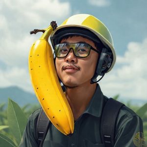 Seorang desainer grafis sedang menggunakan Nano Banana Pro untuk mengedit gambar dengan mudah, menunjukkan antarmuka yang intuitif dan fitur-fitur AI yang canggih.