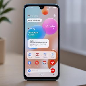 An Honor 400 Lite smartphone displaying a 