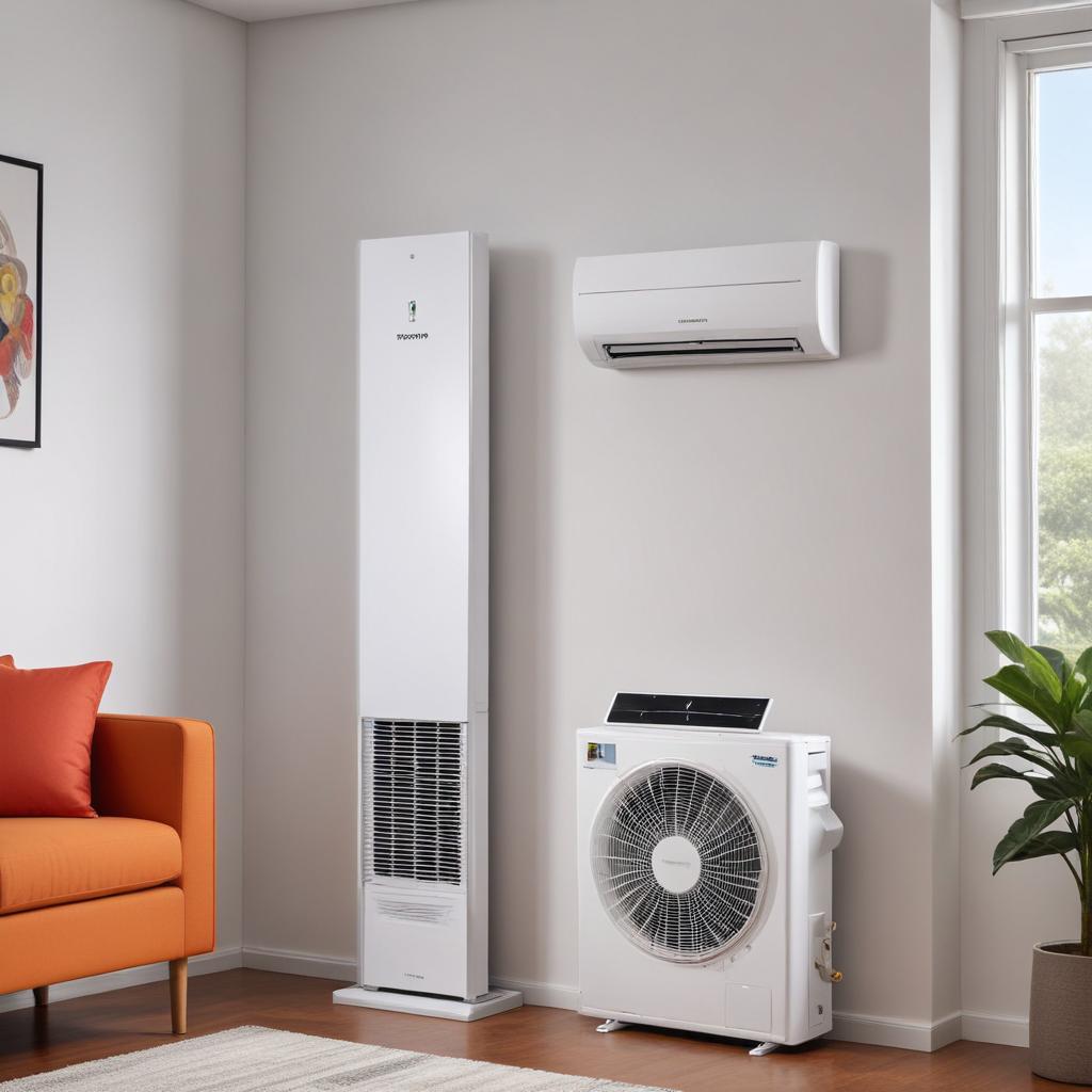 Close Up Of A Sleek Modern Polytron AC