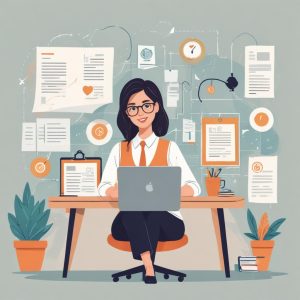 Professional blog post illustration