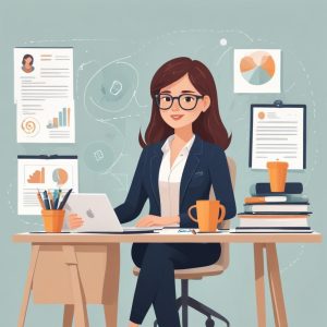 Professional blog post illustration