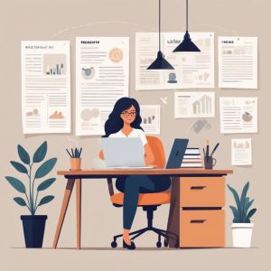Professional blog post illustration