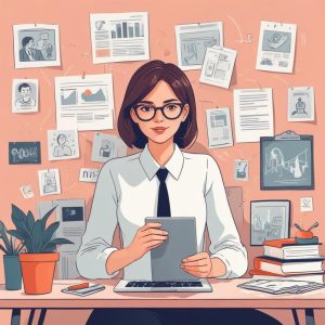 Professional blog post illustration