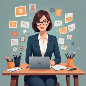 Professional blog post illustration