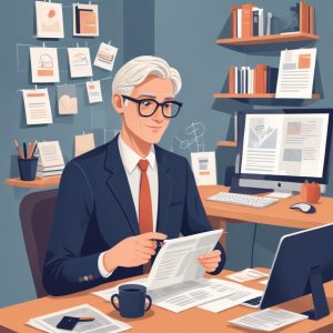 Professional blog post illustration