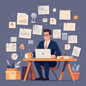 Professional blog post illustration