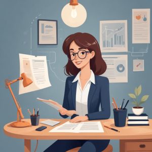 Professional blog post illustration
