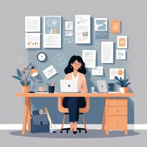 Professional blog post illustration