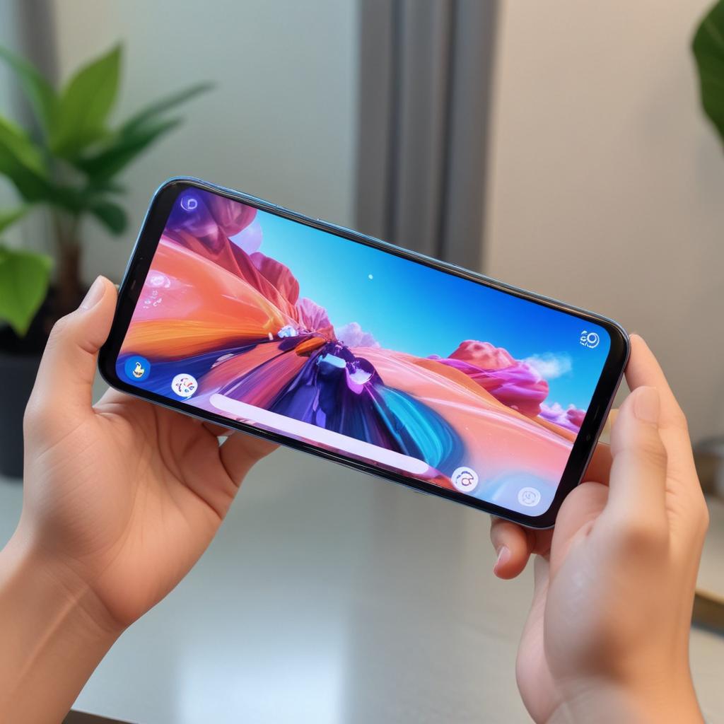 Seorang Pengguna Muda Sedang Bermain Game Ringan